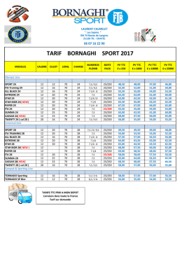 tarif bornaghi sport 2017