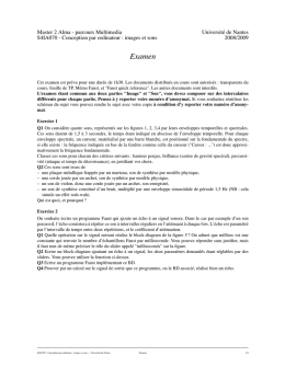 Examen - Normalesup.org