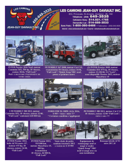 les camions jean-guy daviault inc.
