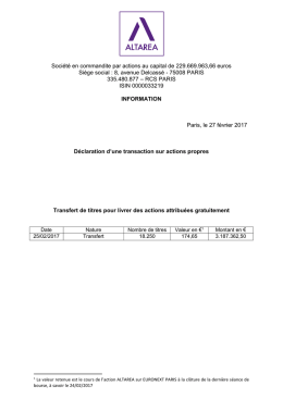 Société en commandite par actions au capital de