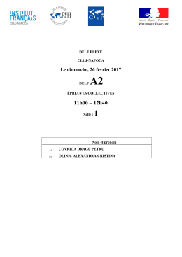 11h00 &ndash; 12h40