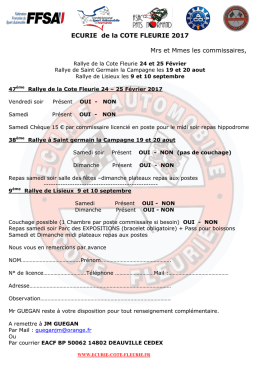 DEMANDE commissaires 3 Rallyes 2017 - ecurie-cote
