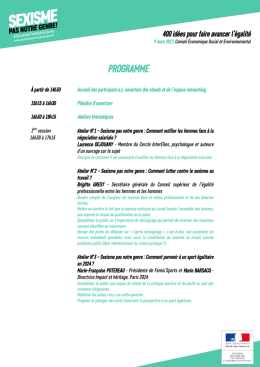 programme - polynome