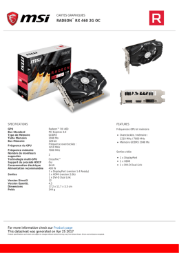 Radeon RX 460 2G OC