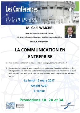 M. Ga&euml;l WAICHE