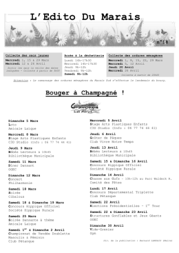 L`Edito Du Marais - Champagn&eacute;-les