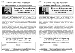 Thomas d`Ansembourg - Association LANGAGES