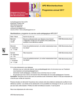Jahrresprogramm APD 2017 f