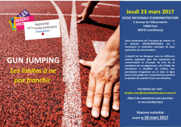 gun jumping - Autorité de la concurrence