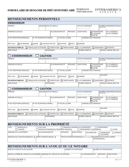 Soumettre votre demande de prêt personnel