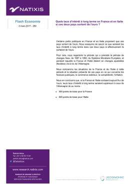 Flash Economie