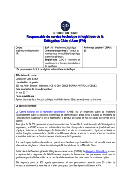 T&eacute;l&eacute;charger  - CNRS