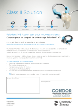 Dentsply - CONDOR DENTAL RESEARCH CO SA