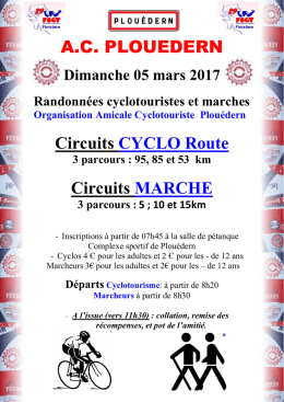 Brevet à Plouédern - Velo Club Lannilis