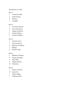 5 Vermeil de l`Iton 2 Utello d`Auge 6 Solerino 1 Vergadell