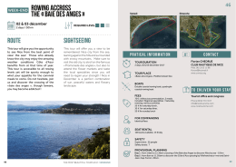 Rowing accross the « Baie des Anges »