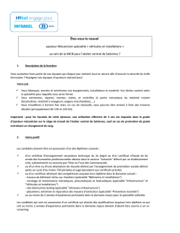 Profil - - ajusteur mécanicien Clas AC SALZINNES JOBDAY