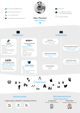 T&eacute;l&eacute;chargez mon CV au format PDF