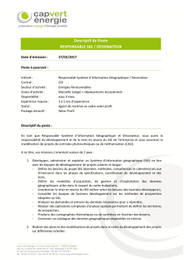 RH - Desposte - Responsable SIG Dessinateur - v2-170227