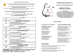 pour telecharger la feuille de chants cliquer ici