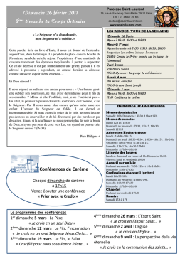 FIP du 26 février 2017 - Paroisse Saint
