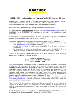 Voir les modalités complètes