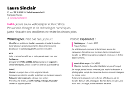 Webdesigner - Laura Sinclair