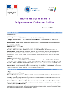 T&eacute;l&eacute;charger la liste des finalistes - Inventons la M&eacute;tropole du Grand