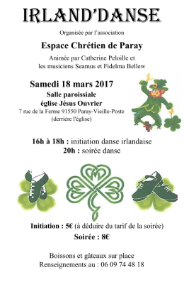 Irland`danse - Paroisse Paray-Vieille