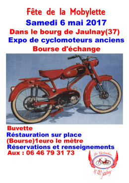 Fête de la Mobylette