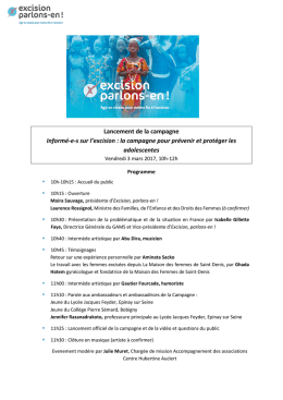 Télécharger le programme