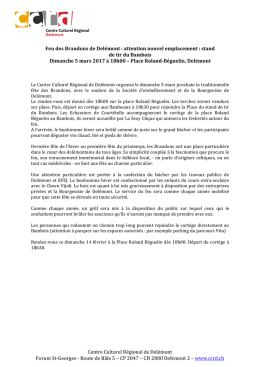 CP Brandons - Centre Culturel R&eacute;gional de Del&eacute;mont