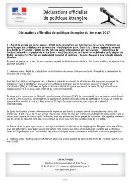 Télécharger le PDF - Bases documentaires du ministère des Affaires
