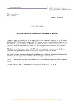 2017.02.27 CP Travaux RT3 Houailou
