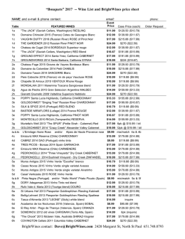 WINE LIST and ORDER SHEET pdf