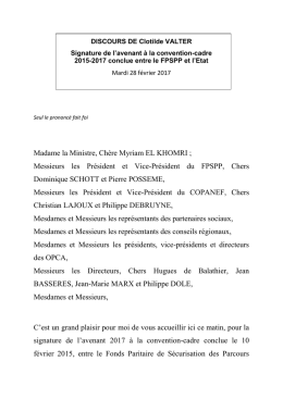 Messieurs les Pr&eacute;sident et Vice