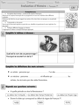 &eacute;valCM_F1_ED - MA MAITRESSE DE CM1-CM2