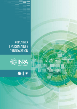 Domaines d`innovation de l`Inra