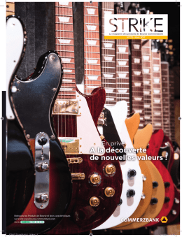 Voir la version PDF - Strike Magazine Commerzbank