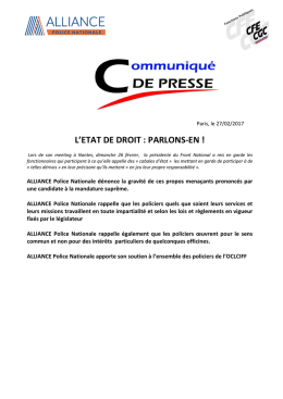T&eacute;l&eacute;charger - Alliance Police Nationale