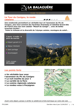 Le Tour du Canigou, la ronde catalane Les points forts