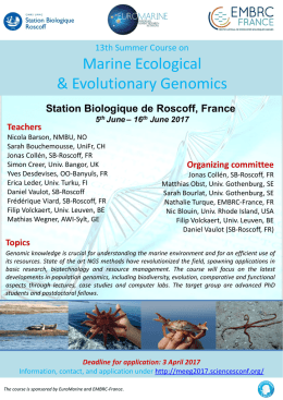 Deadline for application: 3 April 2017