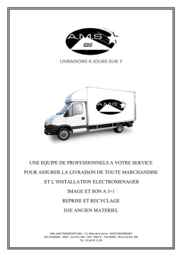 UNE EQUIPE DE PROFESSIONNELS A VOTRE SERVICE POUR