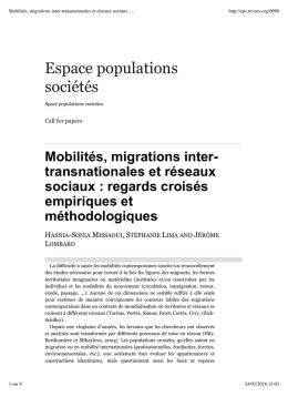 Laboratoire Interdisciplinaire Solidarités, Sociétés, Territoires (LISS