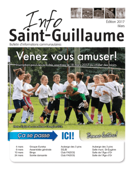 Municipalité de Saint