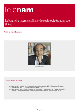 Cnam - Lise - Jean
