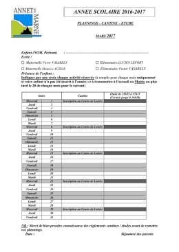 Téléchargez le planning de Mars 2017
