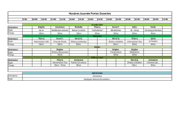 Horaires Journée Portes Ouvertes