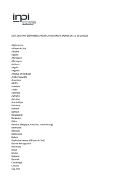 T&eacute;l&eacute;charger la liste des 198 pays