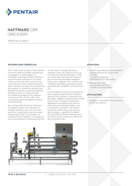 haffmans cbr carbo blender